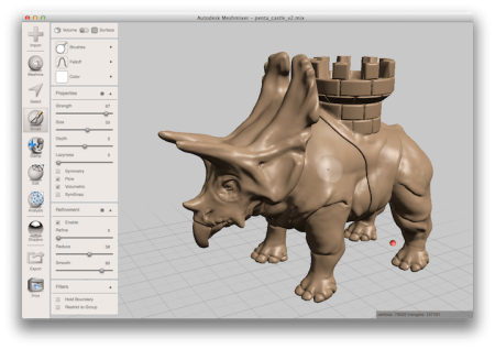 Построение 3д модели