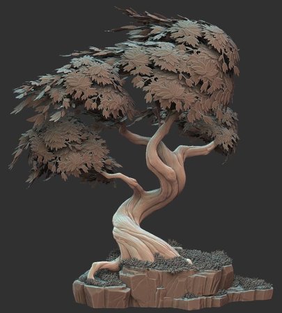 Дерево Zbrush