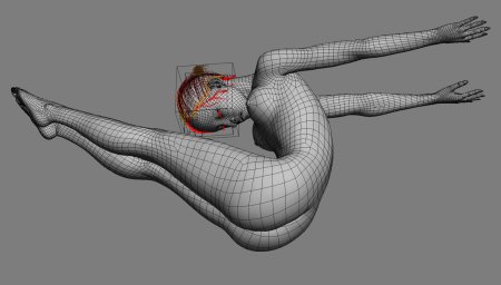 Моделирование женского тела 3d Max