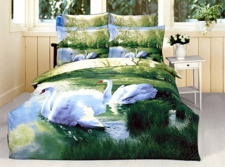 Простынь "karteks" сатин 3д эффект ке-236