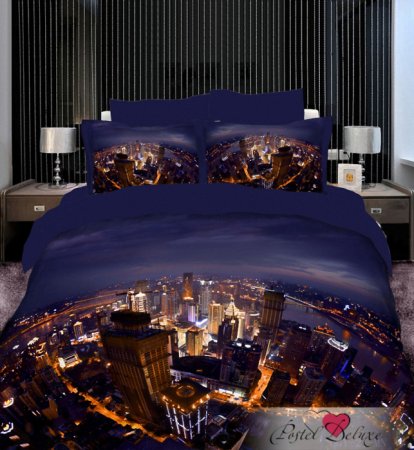 3д постельное белье евро