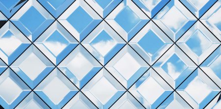 Стекло ромбиками