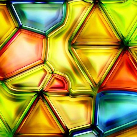 Разноцветные стеклышки