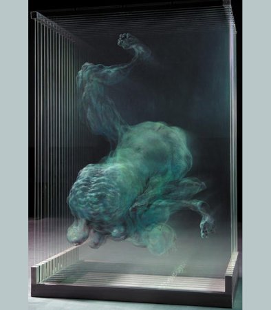 Объемное изображение в стекле