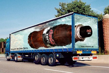 Реклама 3д на тентах