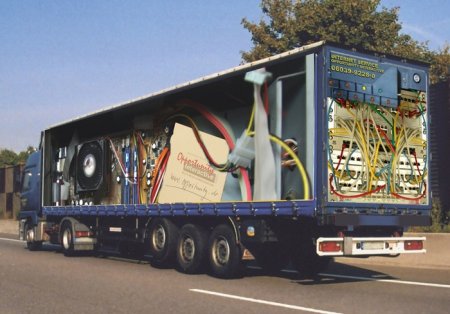 Реклама 3д на тентах