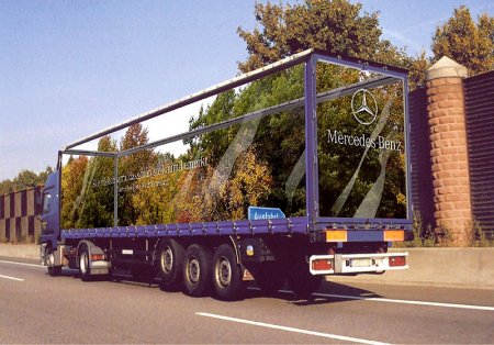 3д реклама на грузовых авто