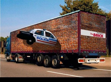 Необычная реклама грузоперевозок