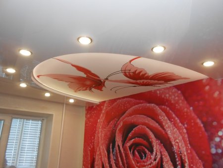 Натяжной потолок небо