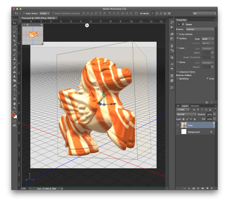 3d в фотошопе