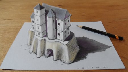 Живые рисунки карандашом