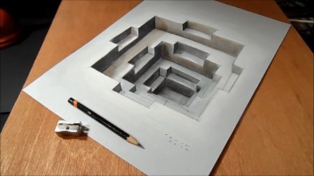 Объемные рисунки