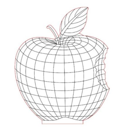 Яблоко геометрия