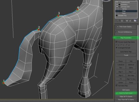 Развертка 3ds Max