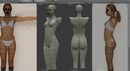 3d-моделирование Blender+3d Max