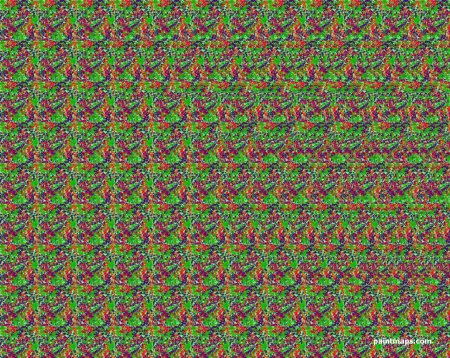 Иллюзия объемного рисунка