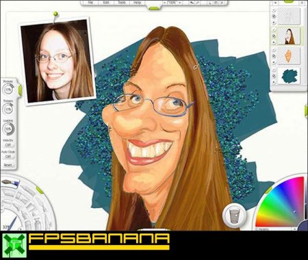 Портрет в мультипликационном стиле