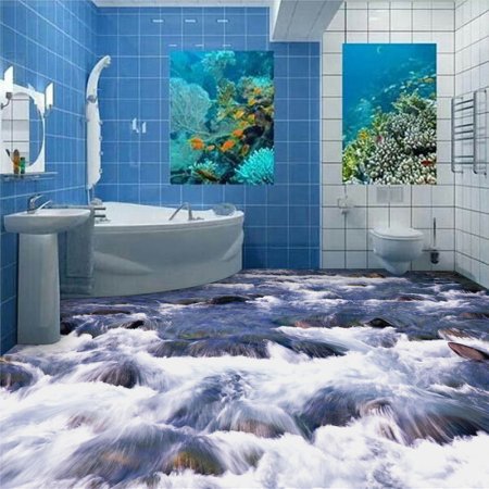 Кафельная плитка 3д для ванной