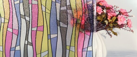 Витражная пленка на стекло