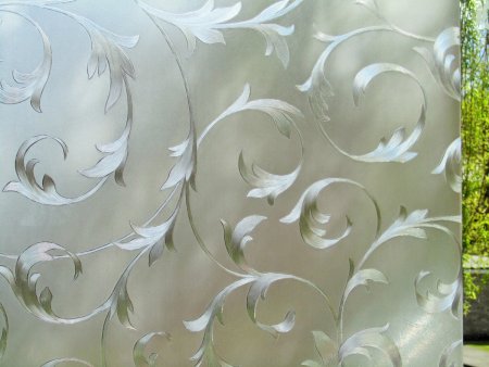 Витражная самоклеющаяся пленка film с 3d-эффектом l027, рулон 2х0,9 м