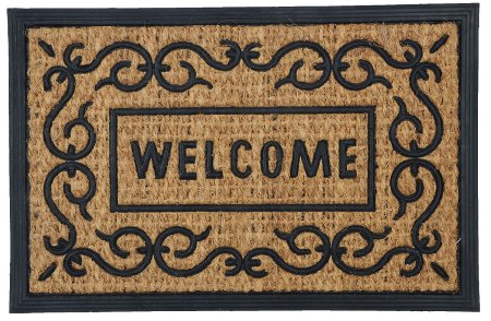 Коврик с надписью Welcome