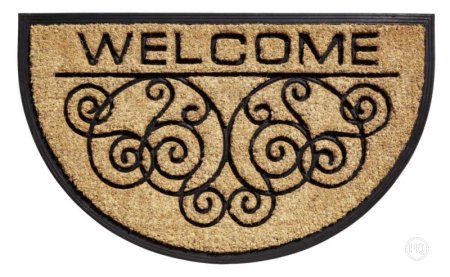 Коврик придверный Welcome 45х75см