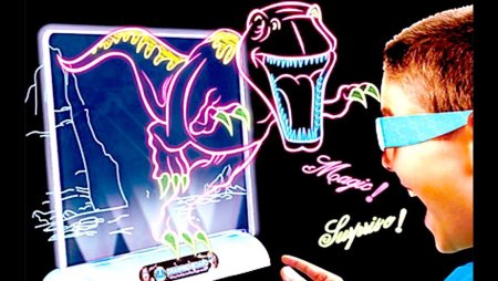 Доска для рисования с 3d эффектом