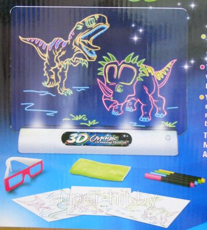 Магическая 3d доска для рисования