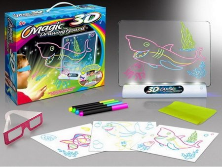Магическая 3d-доска для рисования "Magic 3d Board.