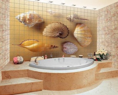 Фотоплитка для ванной комнаты