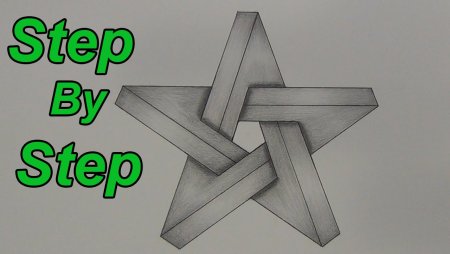 3d звезда нарисовать