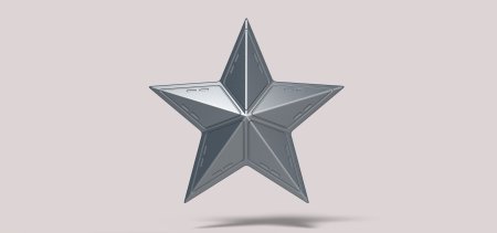 Звезда 3д моделирование