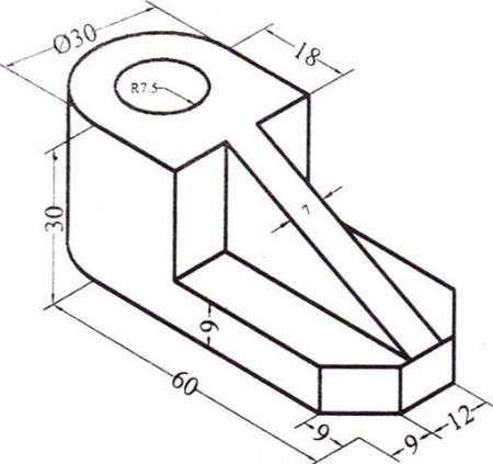 AUTOCAD чертежи 3d