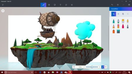 Рисование в Paint 3d