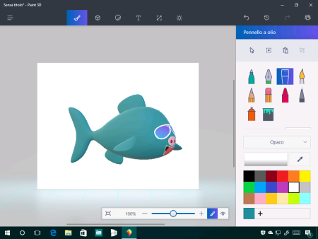 Рисование в Paint 3d