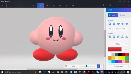 Рисование в Paint 3d