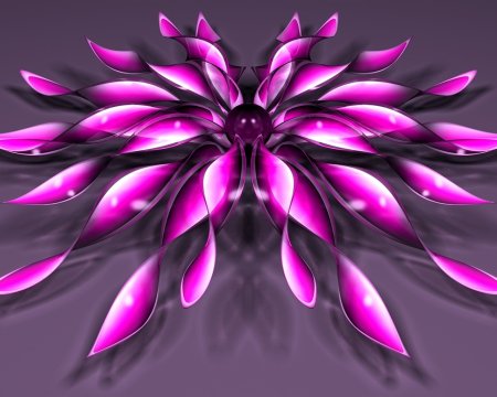 Фиолетовая абстракция цветочные