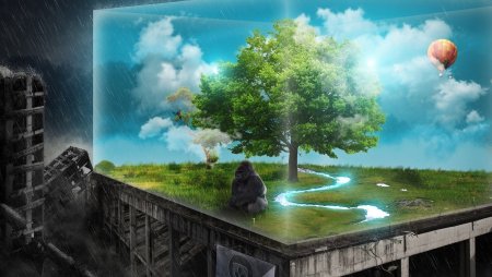 Фантастический коллаж