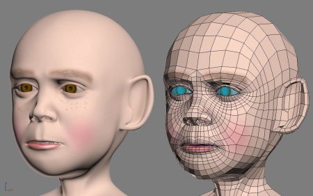 Ретопология в Blender