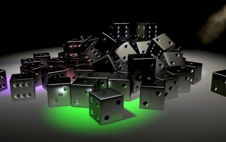 Черные кубики 3д