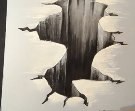 Пропасть рисунок