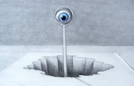 3д рисунки яма