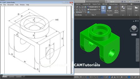 Задания по 3d моделированию в AUTOCAD