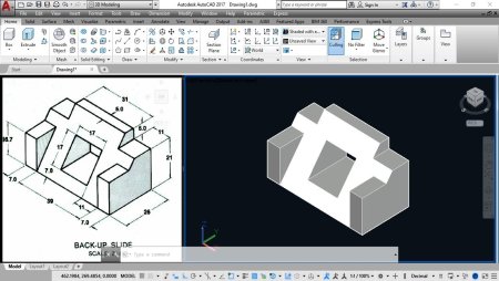 AUTOCAD 3d модели