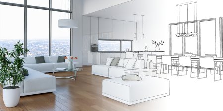 Визуализация интерьера баннер