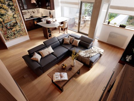 Визуализация интерьера Corona render