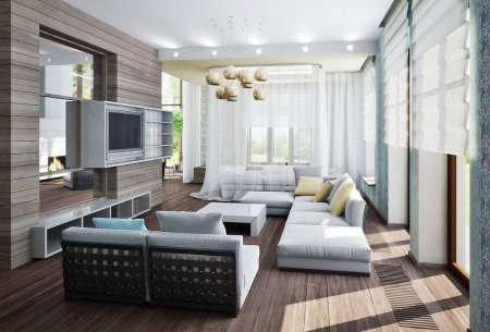 Визуализация интерьера