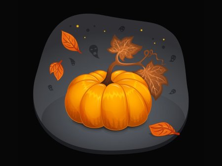 Helloween тыква Illustrator
