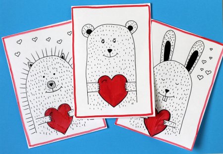 Необычные объемные открытки