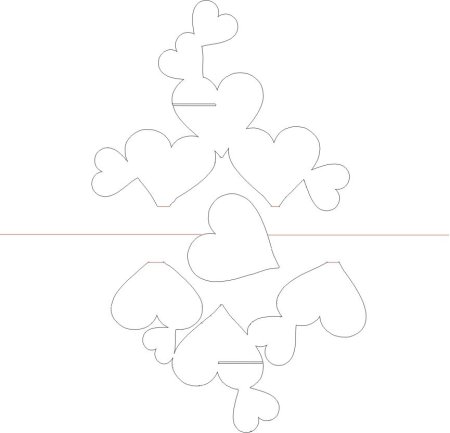 Объемная открытка подарки